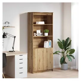 vidaXL Highboard 70 x 180 x 35 cm Braun / Bronze