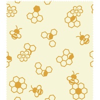 Nuts Bienenwachstücher, 1-tlg., natürlich und wiederverwendbar gelb
