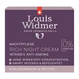 Louis Widmer Widmer Rich Night Cream unparfümiert