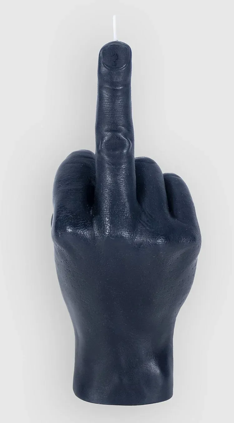 CandleHand F*Ck You Small Candle black Gr. Uni