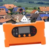 Dualer Usb Typ-c 80a Solar-laderegler Mit Schnellladefunktion Für 12v- Und 24v-batterien