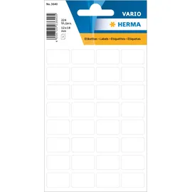 Herma Vielzweck-Etiketten 3640 Weiß 12 x 18 mm 7 Blatt 224 St.