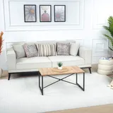 livabliss "CAGLIARI", beige (elfenbein), B:200cm H:14mm L:275cm, Kunstfaser, Teppiche, Teppich, Skandi Design, Modern Boho Kurzflor Wohnzimmerteppich, Schlafzimmer