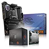 Memory PC Aufrüst-Kit Bundle Ryzen 9 7900X 12x 4.7 GHz Prozessor, MPG X670E Carbon WiFi Mainboard (Komplett fertig zusammengebaut inkl. Bios Update und Funktionskontrolle)