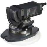 Optimum Schraubstock Metall 75 mm grau