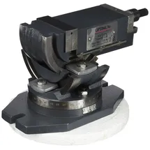 Optimum Schraubstock Metall 75 mm grau
