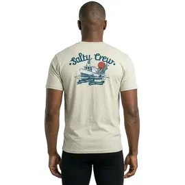 Salty Crew Hauler T-Shirt 2026 moonbeam - M