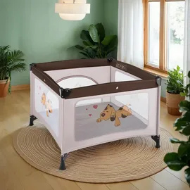 Tectake Tommy Junior 105 x 105 cm braun