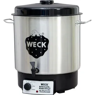 Weck Einkoch-/Heißgetränkeautomat 1 l Schwarz