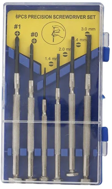 Mini screwdriver set - 6 pcs.