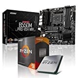 Memory PC Aufrüst-Kit Bundle Ryzen 9 5950X 16x 3.4 GHz Prozessor, B550M Pro-VDH WiFi Mainboard (Komplett fertig zusammengebaut inkl. Bios Update und Funktionskontrolle)