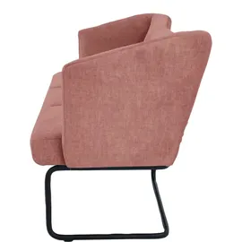K+W Komfort & Wohnen Polsterbank Mikkado Tube Rosa 192 x 71 x 88 cm