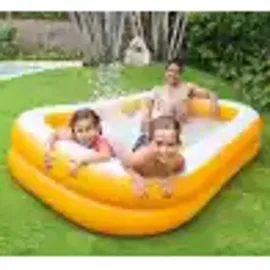 Intex Mandarin Swim Center Family Planschbecken 229 x 147 x 46 cm