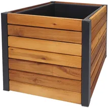 Mendler Pflanzkasten HWC-L23 32 x 34 x 34 cm Braun