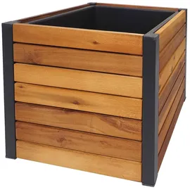 Mendler Pflanzkasten HWC-L23 32 x 34 x 34 cm Braun