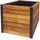 Mendler Pflanzkasten HWC-L23 32 x 34 x 34 cm Braun