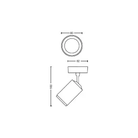 Philips LED-Deckenstrahler Fugato 929003810701 4,2 W GU10 warmweiß bis Kaltweiß