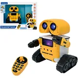 Lexibook Powerman Rover - Niedlicher Roboterbegleiter. Fernbedienung oder Gestensteuerung. Spielt Musik, Tanzt, wiederholt, was du sagst. Licht- und Soundeffekte. STEM-programmierbar, ROB14