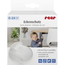Reer Eckenschutz 4er Pack inkl. Klebeband - Transparent