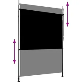 vidaXL Außenrollo 150 x 270 cm anthrazit