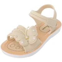 BOTCAM Kinderschuhe Mädchen Sandalen Sommer weiche Sohle rutschfeste bequeme Mode Prinzessin Schuhe Schleife Sandalen Sandalen 35 - 32 EU