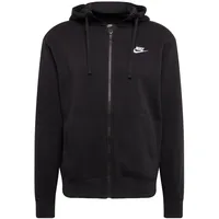 Nike Sportswear Club Fleece Kapuzenjacke black/white L