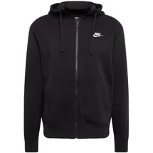 Nike Sportswear Club Fleece Kapuzenjacke black/white L