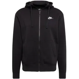 Nike Sportswear Club Fleece Kapuzenjacke black/white L
