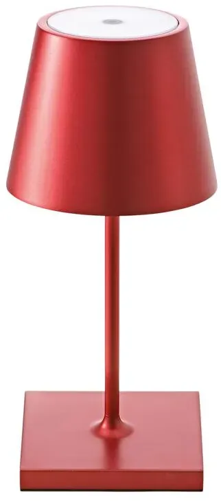 Sigor Akku-Tischleuchte NUINDIE USB-C Mini 250 mm Kirschrot