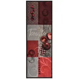 vidaXL Küchenbodenmatte Waschbar Tomate 45x150 cm