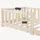 [en.casa] Kinderbett Tanna 80 x 160 cm Kiefer massiv natur beige