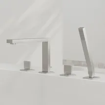 Steinberg 160 Wannenrandarmatur Nickel