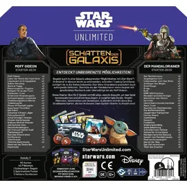 FFG Star Wars: Unlimited Schatten der Galaxis Zwei-Spieler-Starter