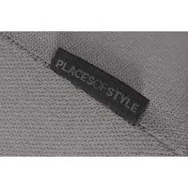 PLACES OF STYLE »Bloomfield Mega Hocker in 2 Größen« passende Erweiterung zur Serie "Bloomfield", als Mittelelement passend grau