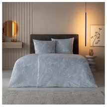 Estella Bettwäsche Estella Interlock Jersey Bettwäsche Amelie 6346-820 Paisley, 135x200, 2 teilig grau|silberfarben