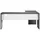INOSIGN Eckschreibtisch »New Selina«, Schreibtisch, Schubkästen, mit oder ohne Monitoraufsatz, B 180/160 cm grau