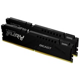 Kingston FURY Beast schwarz DIMM Kit 64GB, DDR5-6000, CL30-36-36, on-die ECC (KF560C30BBK2-64)