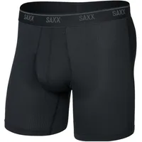 SAXX Quest Quick Dry Mesh Boxershorts Schwarz L 2er Pack