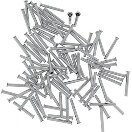 ELPROMET 100 Stück 0,5/10 Aderendhülsen unisoliert 0,5mm2/10mm EN0510 Elpromet 2594