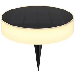 Solarleuchte Kunststoff Schwarz, 1Xled Solarleuchte Kunststoff Schwarz, Led
