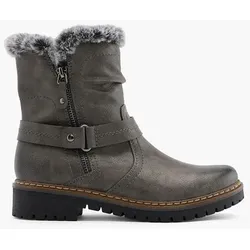 Komfort Boots - Damen - grau - 41.5