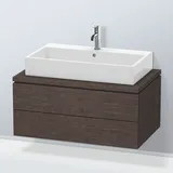 Duravit L-Cube 92x54,7cm, E dkl. geb., f Kons, 2 Schub.