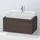 Duravit L-Cube 92x54,7cm, E dkl. geb., f Kons, 2 Schub.