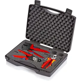 Knipex Werkzeugkoffer für Photovoltaik 1 x 12 12 11, 1 x 95 16 165, 1 x 97 43 200 A, 97 91 01