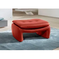 PLACES OF STYLE "Luna", rot, B:80cm H:44cm T:65cm, NaturLEDER