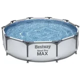 BESTWAY Steel Pro Max Frame Pool rund