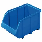 Hünersdorff Sichtlagerkasten Polypropylen 164/134x102x74 mm blau stapelbar