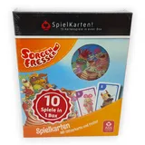 Sorgenfresser Kartenspiel 10in1 ASS Altenburger Glitzerkarte Poster Original Box