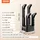 Vevor 4-Röhren Schuhtrockner Stiefeltrockner 200 W Schwarz/Orange