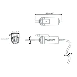 Scottoiler Micro vSystem automatisches Kettenschmiersystem für Motorrad